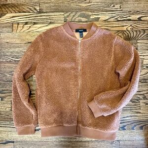 Nutmeg colored Fluffy Fall Jacket M